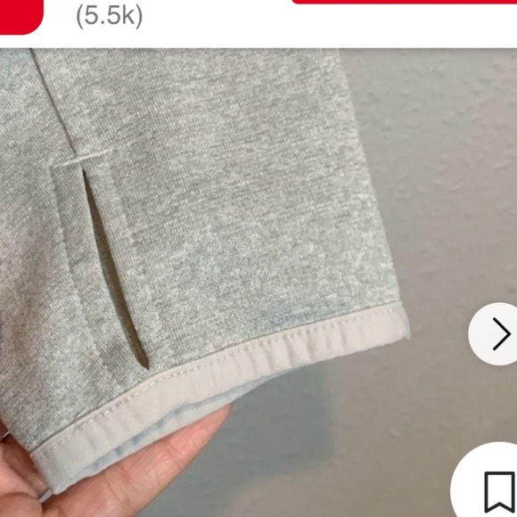 The North Face Women's Grey and Red Hoodie Large - Picture 4 of 11